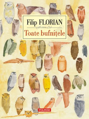cover image of Toate bufnițele